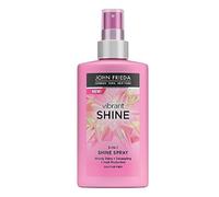 John Frieda Vibrant Shine Weightless Detangling Heat Protection 3-in-1 Spray 150ml, White