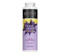 John Frieda Violet Crush for Blondes Toning Conditioner for Blonde Hair, Purple Conditioner for Blondes Value Pack 500 ml