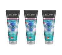 John Frieda Volume Lift Lightweight Conditioner, Detoxifying Formula with Nourishes and Hydrates, 250ml, Pack of 3