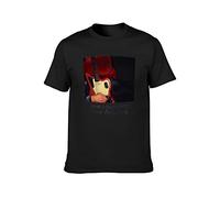 John Frusciante Omar Rodriguez Lopez John Frusciante Vintage Men Simple Tshirt Black XXL