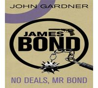 John Gardner No Deals, Mr. Bond Paperback Book in White John Gardner White