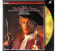 JOHN GAY: THE BEGGAR'S OPERA - GARDINER, DALTREY, HOSKINS, CROWDEN, JOHNS, TIBBS - LASER DISC (2 DISCS, 3 SIDES)