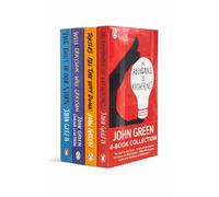 John Green 4-Book Collection - The Fault in Our Stars, Turtles All the Way Down, Will Grayson Will Grayson & An Abundance of Katherines | Paperback Set