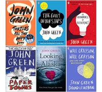 John Green Turtles All The Way Down,Looking For Alaska 6 Books Collection Set