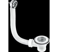 John Guest 1.25" Combined Waste & Overflow For Vanity Basin (Nut & Bolt Connection) FVW1P in White John Guest White
