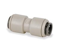 JOHN GUEST - 1/4" OD EQUAL STRAIGHT CONNECTOR - Equal Straight Connector (Push-in Fittings, Imperial) - PACK SIZE: 1x5