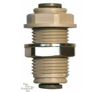 JOHN GUEST - 1/4" OD TUBE BULKHEAD CONNECTOR - Bulkhead Connectors (Push-in Fittings, Imperial)