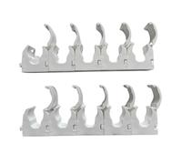 John Guest 10 x 12mm White Pipe Clips - Speed Fit Plumbing Clamp Vise for Caravan Motorhome