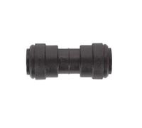 JOHN GUEST 12mm PUSH FIT EQUAL STRAIGHT CONNECTOR X 1 IN BLK CARAVAN / MOTORHOME