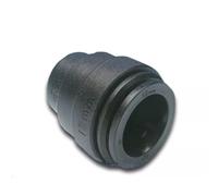 John Guest 12mm Ring Main End Stop - PM4612E for Plumbing in Black John Guest Black
