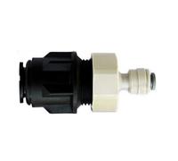 John Guest 15mm Pipe To 3/8" Push Fit Fridge Water Filter Pipe Adapter
