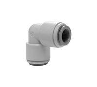 John Guest 3/8" Union Elbow PI0312S, For Easy Plumbing Connections in Grey John Guest Grey