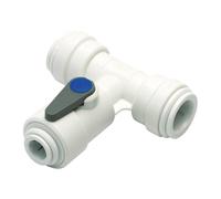 John Guest Angle Stop Valve 15mm X 3/8 in White John Guest White