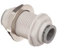 John Guest Bulkhead Connector 1/4 inch Tube OD (one Supplied)