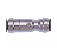 John Guest Chrome Service Valve 10mm (10HSV) (Pack of 2) in Silver John Guest Silver