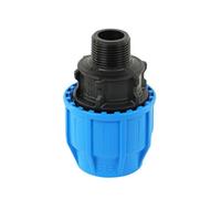 John Guest MDPE Compression Male Thread Adaptor 25mm x 1" BSP Pipe Fitting, WRAS Approved Connector
