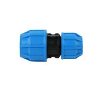 John Guest MDPE Compression Reducing Coupling, 25mm x 20mm, Blue