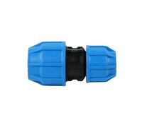 John Guest MDPE Compression Reducing Coupling 25x20mm Pipe Fitting, WRAS Approved Water Pipe Connector