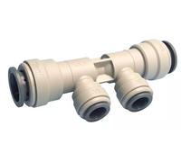 John Guest NC2183 Grey Cooling Manifold 15mm x 15mm x 3/8" x 3/8" Push-Fit Acetal Fitting for Beverage & Water Systems