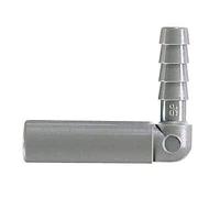 John Guest PI290808S Push-To-Connect Stem-to-Hose Elbow Adapters, 1/4" x 1/4", 10/Pack of 10)