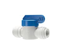 John Guest PP Shut Off Valve Connection 8 mm (One Supplied)