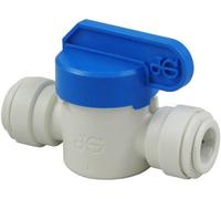 John Guest Ppsv041212W - Shut Off Valve - 3/8" Push Fit X 3/8" Push Fit