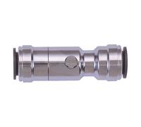 John Guest Pre Pack Chrome Service Valve 10mm 10HSVP in Silver John Guest Silver