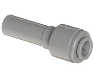 John Guest Reducer 1/2 inch Stem x 3/8 inch Tube (one Supplied)