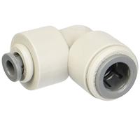 John Guest Reducing Elbow 3/8 inch Tube OD x 3/16 inch Tube OD (one Supplied)