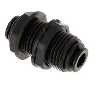 John Guest RWC Speedfit Bulkhead Fitting Connector Various Sizes (3/8 Inch x 6 mm)