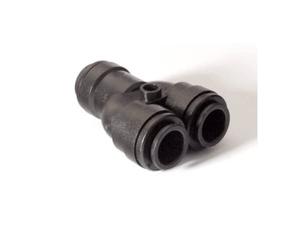 John Guest Speedfit 12mm Two Way Divider Y JG 12mm pushfit Divider PPM2312W **2 Pack** (Black)