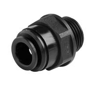 John Guest 'Speedfit 12mm X 3/8' Male Connector BSP - PM011213E in Black John Guest Black