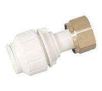 John Guest SpeedFit 15 x 1/2 Straight Tap Connector - PEMSTC1514