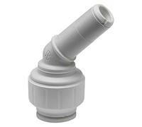 John Guest SpeedFit 15 x 15mm 45 Degree Stem Elbow - PEM571515W