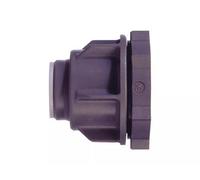John Guest Tank Connector 15mm (Pack of 3) in Purple John Guest Purple