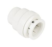 John Guest Speedfit 15mm Stop Ends - (Pack of 2X PSE4615W)