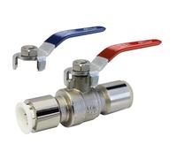 John Guest Speedfit 22mm Brass Bodied Pushfit Ball Valve WRAS Approved