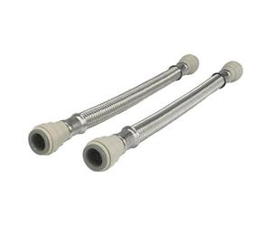 John Guest Speedfit Braided Hose 300mm - 15mm X 15mm Pack Of 10 For Easy Pipe Connections