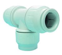 John Guest Speedfit PEM0210W 10 mm Tee - White