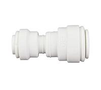 John Guest Speedfit PP201208W 3/8OD - 1/4OD Reducing Union, 10-Pack