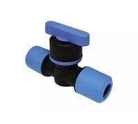 John Guest Push Fit Blue Stop Tap 20 X 20mm UGSTV2020 (Pack of 2) John Guest Blue