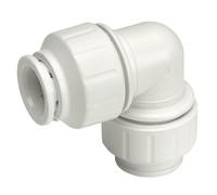 John Guest Speedfit Reducing Elbow 22 X 15mm in White John Guest White