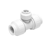 John Guest 'Speedfit Reducing Tee 28 x 22 x 28mm Pack Of 2 in White John Guest White