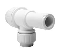 John Guest 'Speedfit Stem Reducing Tee' 22 X 22 X 10mm in White John Guest White