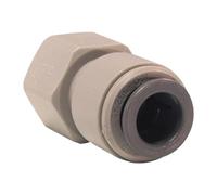 John Guest Speedfit Water Adaptor | 1/2" BSP Female to 12mm Push Fit | Quick Connect Fittings for Plumbing Systems | Pack of 5