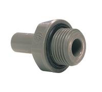 John Guest Stem Adaptor 3/8 inch Stem x 1/4 BSP Thread (one Supplied)