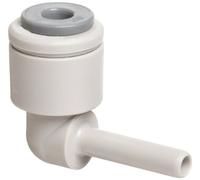 John Guest Stem Elbow 1/4 inch Stem OD x 1/4 inch Tube OD (one Supplied)