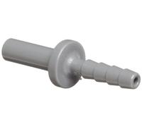 John Guest Tube to Hose Stem 1/2 inch Stem x 3/8 Hose (one Supplied)