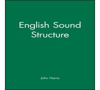 John Harris English Sound Structure Paperback Book John Harris Multicolor