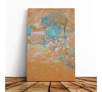 John Henry Twachtman Spring Canvas Print | Gallery Wrapped 30mm Frame Wall Art | 20x14 inches | Ready to Hang | Modern Landscape Picture | Living Room Bedroom Lounge Office